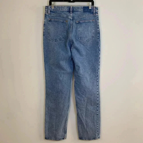 Abercrombie & Fitch Blue Straight Leg Jeans - Picture 5 of 16
